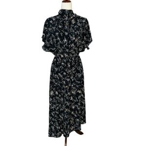 & other stories Black High-Neck Maxi Dress Size 6